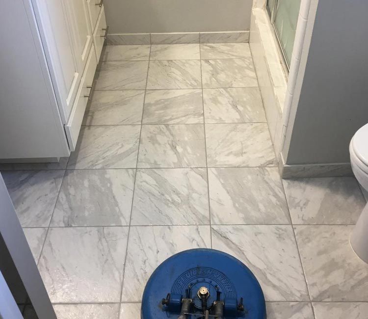 Tile cleaning results